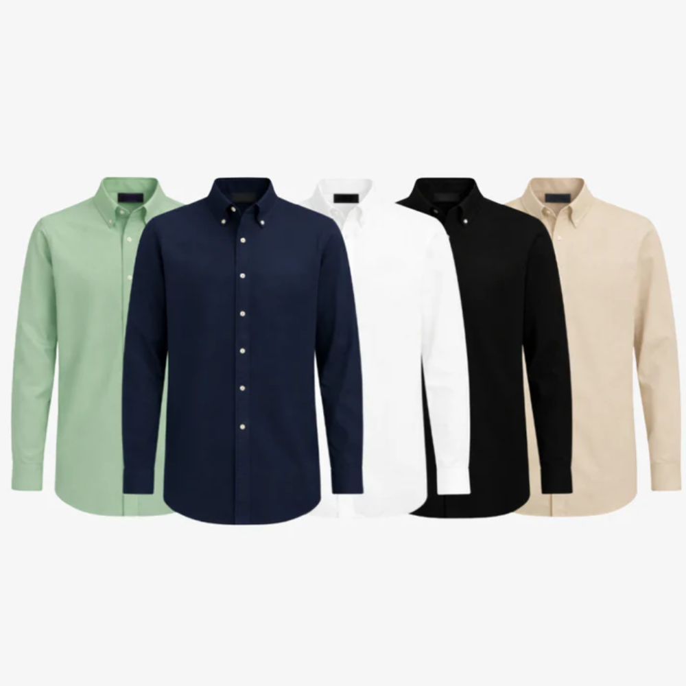 FRENCH LINEN SHIRT [BUY 3, GET 5 FREE] + COMPLIMENTARY WATCH
