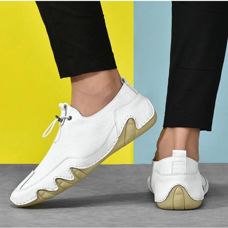 Alonso - Stylish Leather Sneakers with Adaptfit Technology