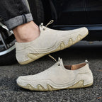 Alonso - Stylish Leather Sneakers with Adaptfit Technology