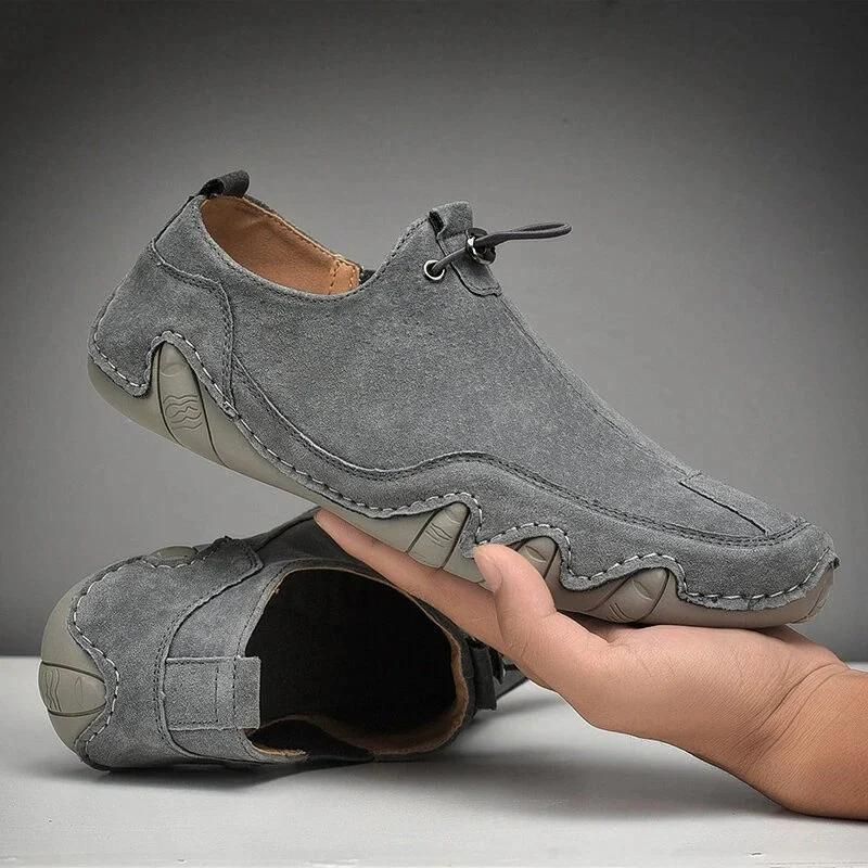 Alonso - Stylish Leather Sneakers with Adaptfit Technology