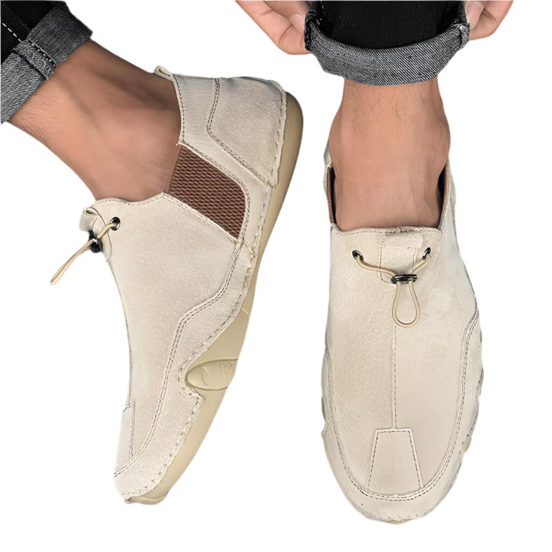 Alonso - Stylish Leather Sneakers with Adaptfit Technology