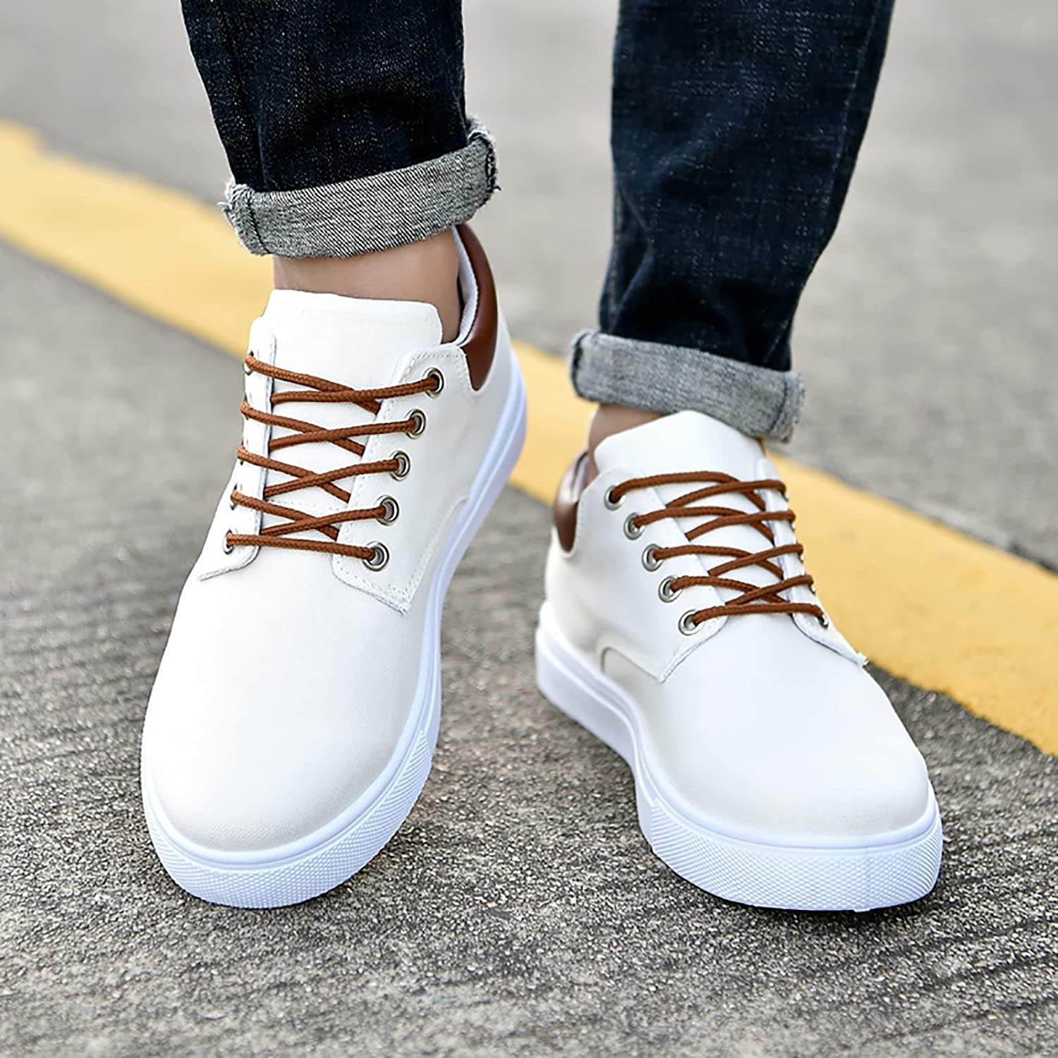 Magnus - Men's Sneakers Featuring a Fresh White Sole