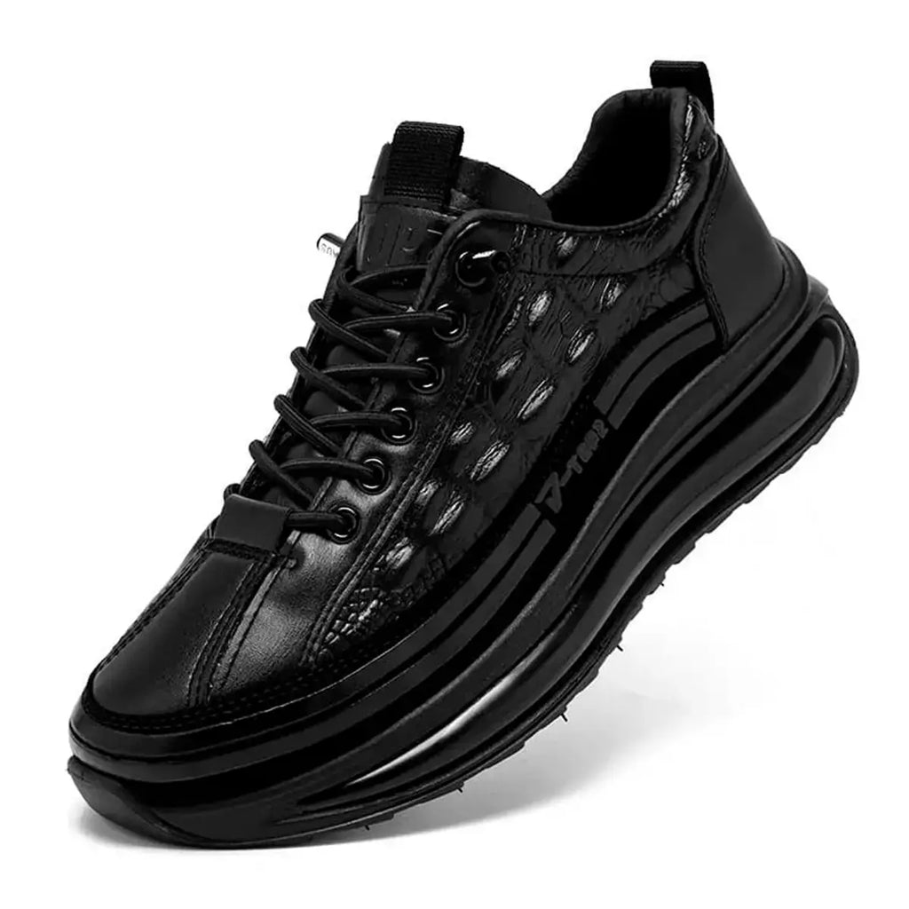 Drako® Men's Crocodile Leather Sneakers