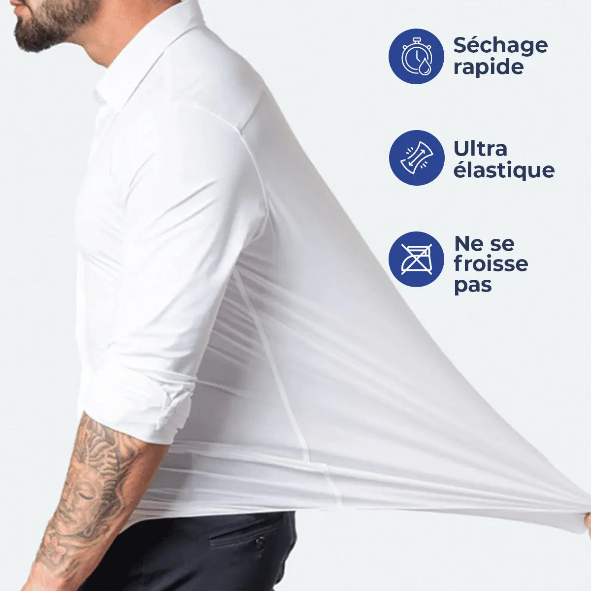 Men's Slim Fit UltraTech™ Dress Shirt - Buy One, Get One Free!