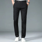 Luffy® Flexible Social Trousers with Complimentary Leather Belt