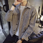 Men's Corduroy Shirt Jacket – Ideal for Achieving a Classic British Style!